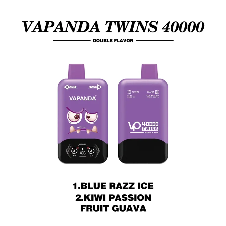 BLUE RAZZ ICE KIWI PASSION FRUIT GUAVA
